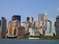 Manhattan from Ellis Island